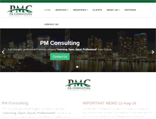 Tablet Screenshot of pmconsulting.com.au